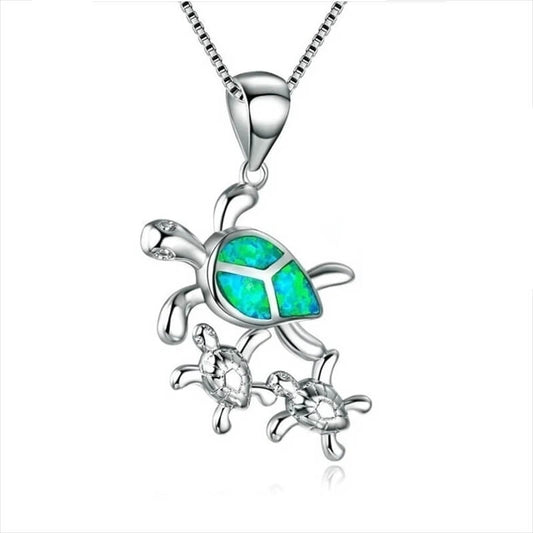 collier-vert-modele-de-tortue