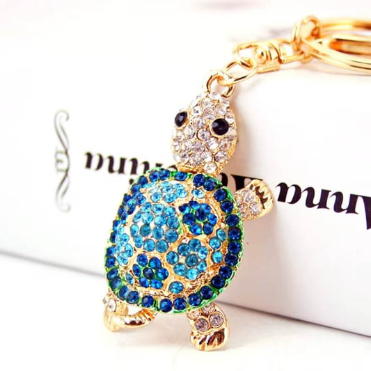 Porte-clés Tortue Strass