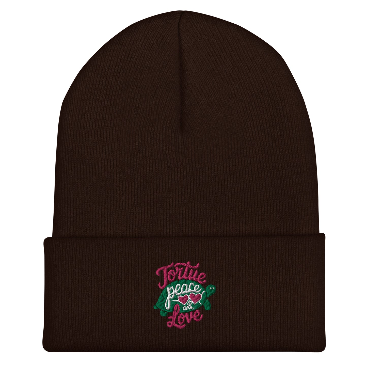 Bonnet Tortue <br> Paix et Amour