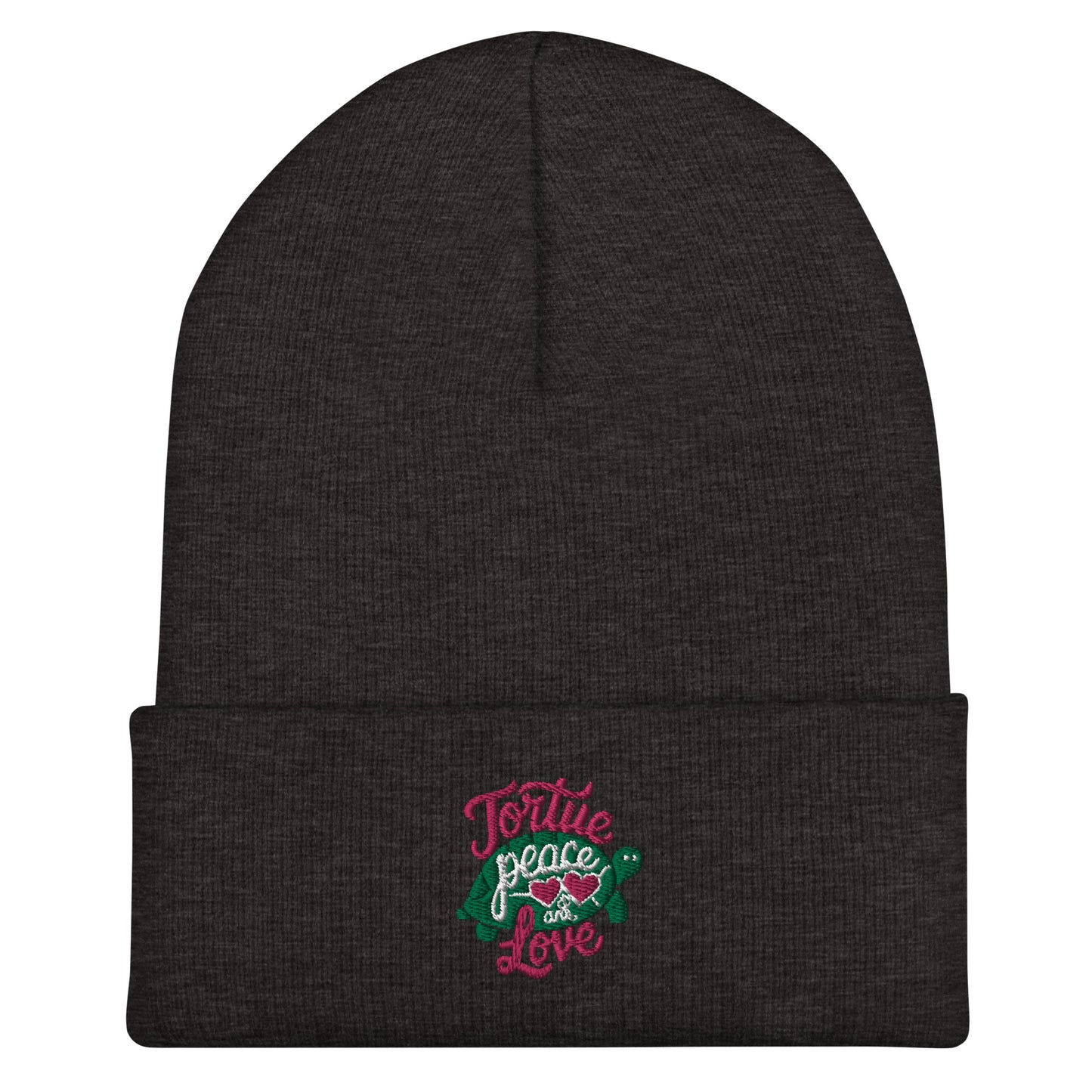 Bonnet Tortue <br> Paix et Amour
