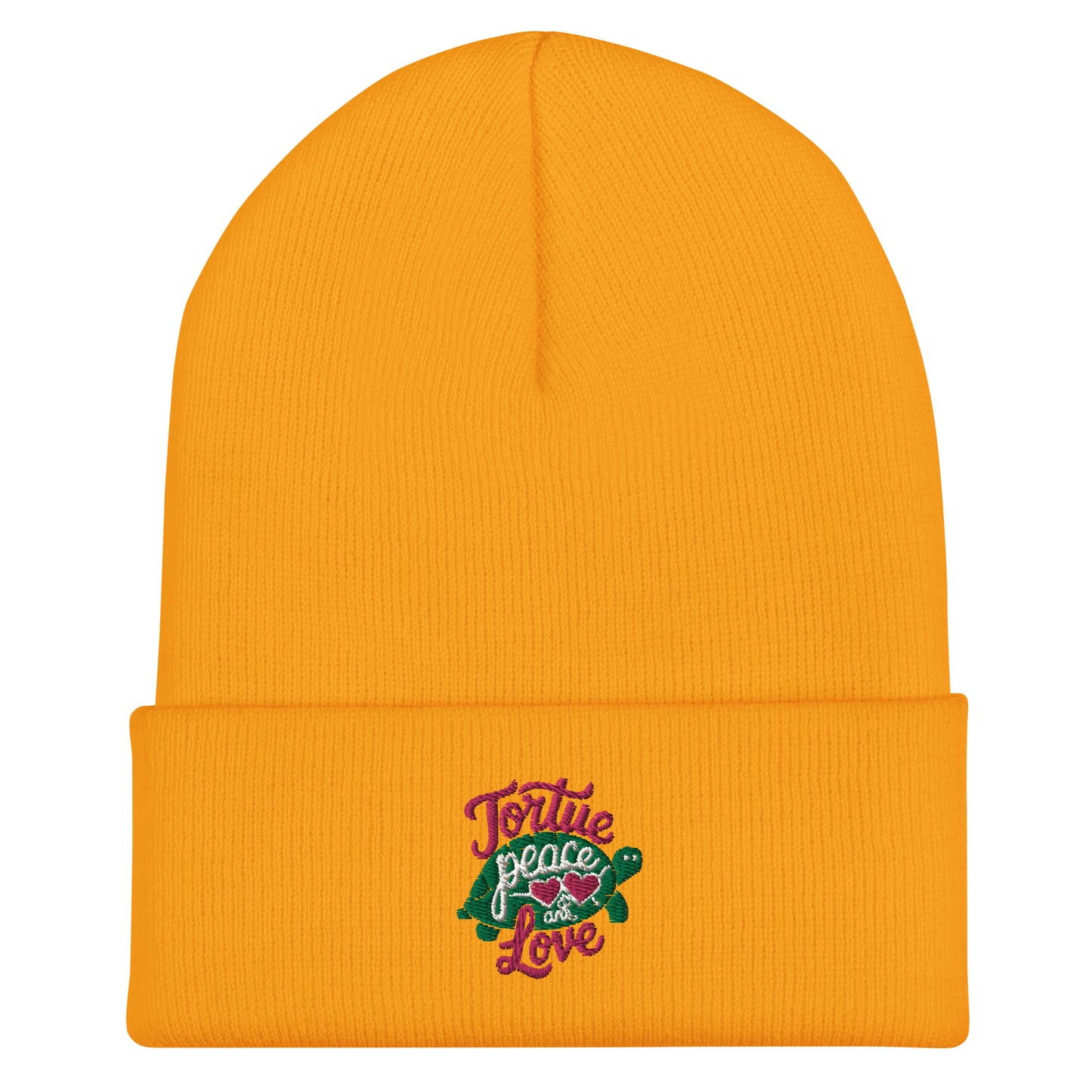 Bonnet Tortue <br> Paix et Amour
