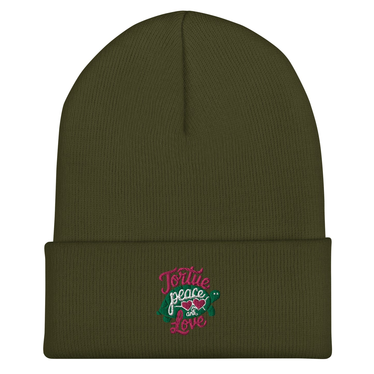 Bonnet Tortue <br> Paix et Amour