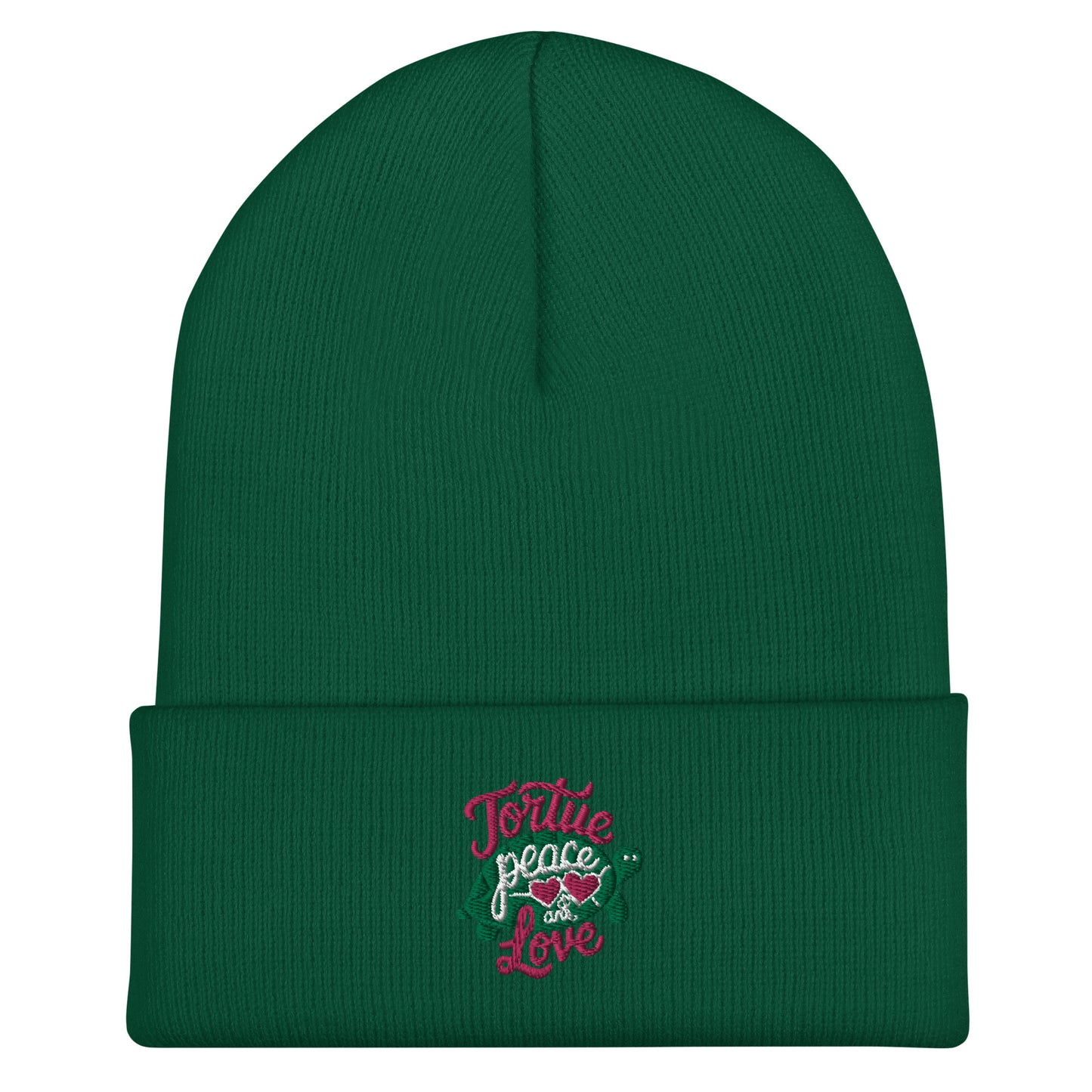Bonnet Tortue <br> Paix et Amour