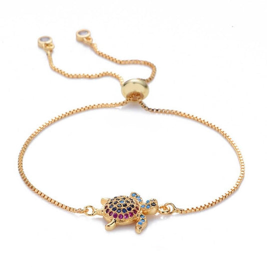Bracelet Tortue Signification couleur OR