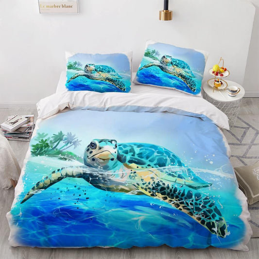 Housse de Couette Tortue chambre Association