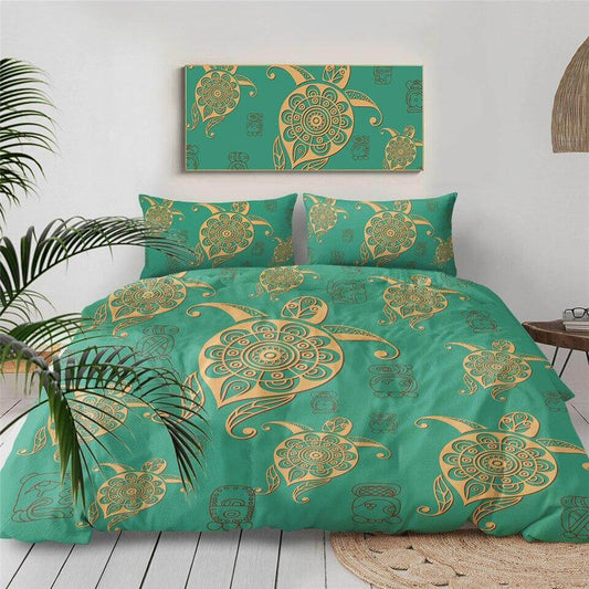 Housse de Couette Tortue chambre Maori