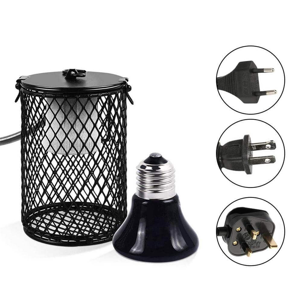 Support chauffant tortue terrarium