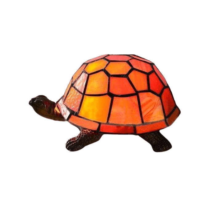 Lampe Tortue Vitrail