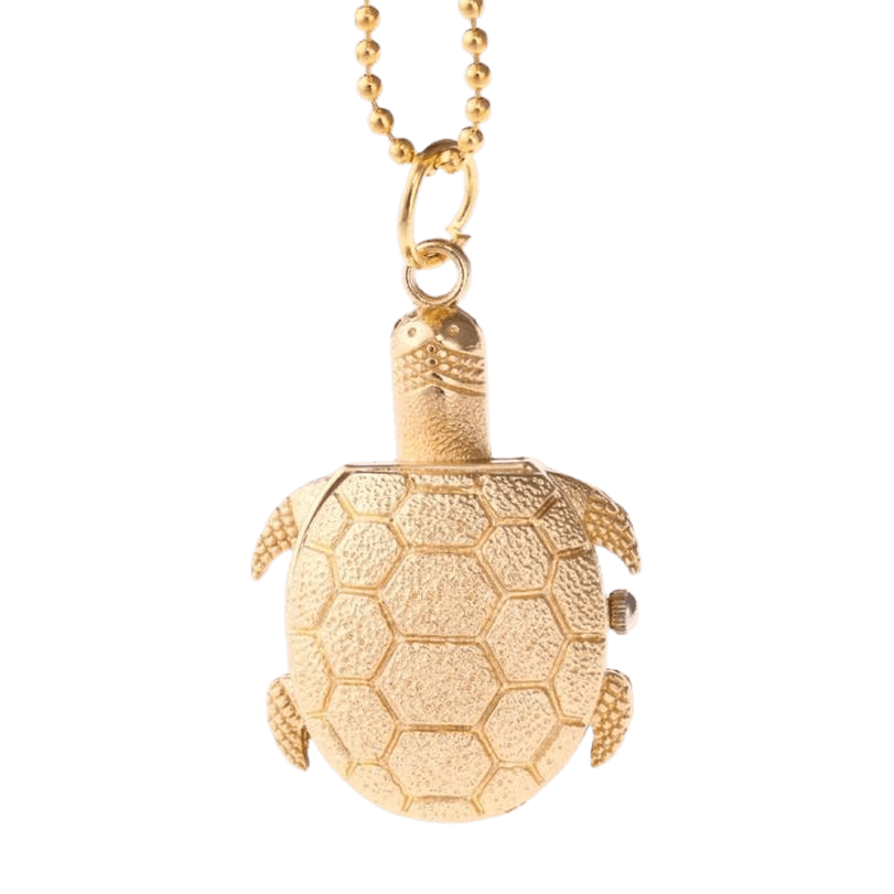 Montre Tortue de Poche modèle Or