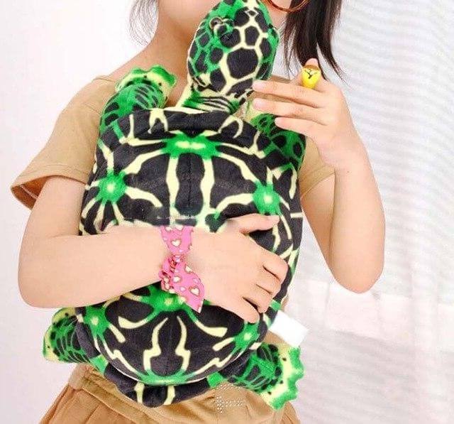 Peluche Tortue modèle Moderne Vert
