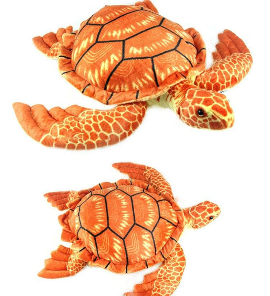 Peluche Tortue De Mer – 50 Cm – Tissu Doux – Déco Maison Ou Cadeau – Pour Enfants Et Adultes – Animaux En Peluche Mignons