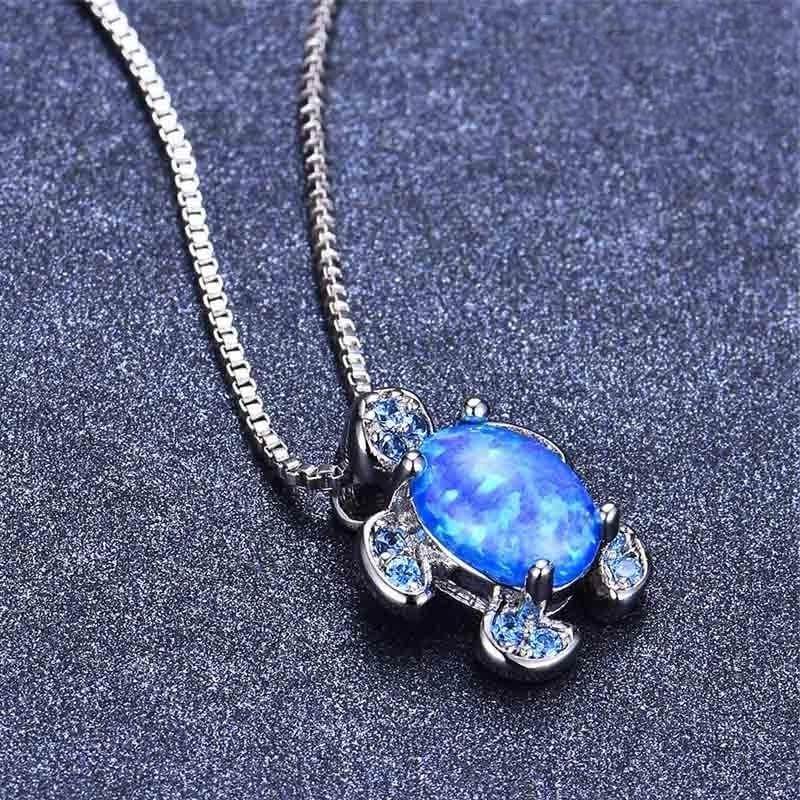 Pendentif Tortue modèle Azur