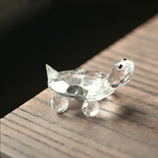 Statuette Tortue Cristal