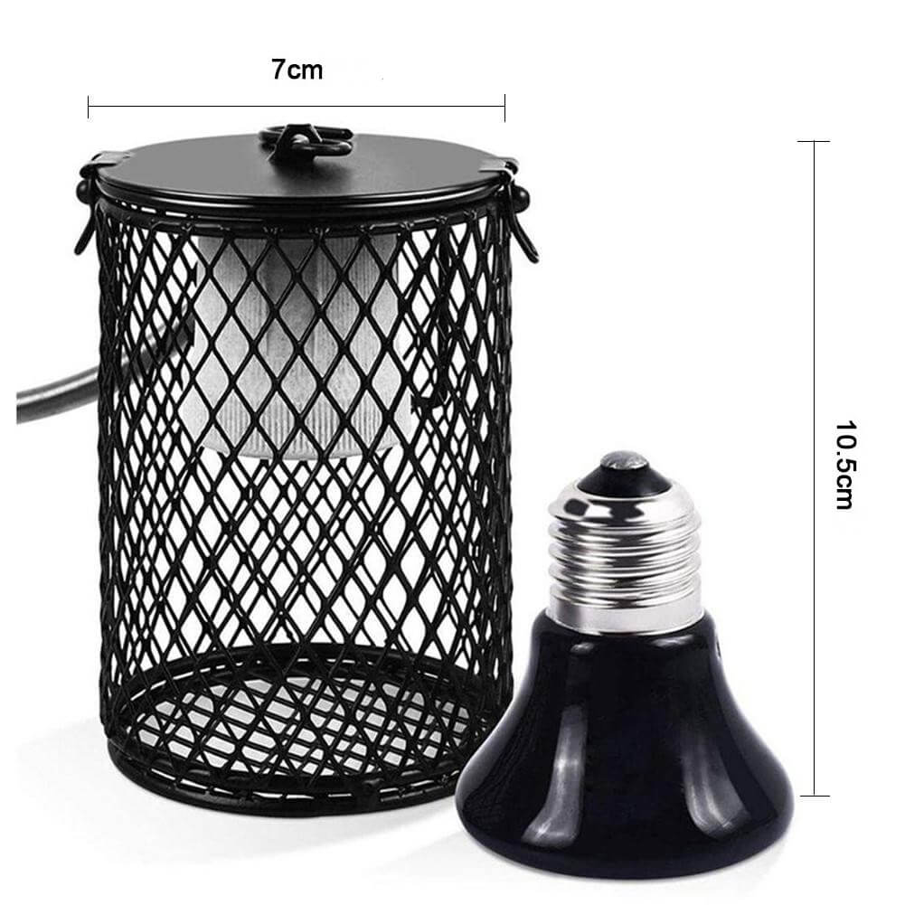 Support chauffant terrarium tortue ampoule