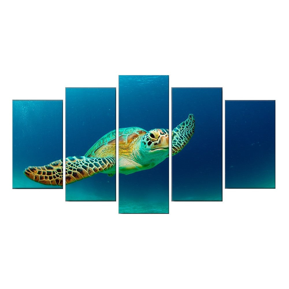 Tableau décoratif portrait Tortue Precipice