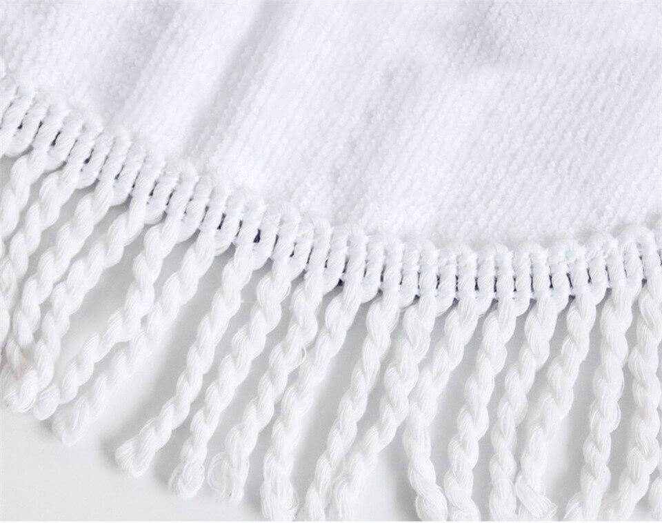 Tissu Serviette de Plage Fond Marin