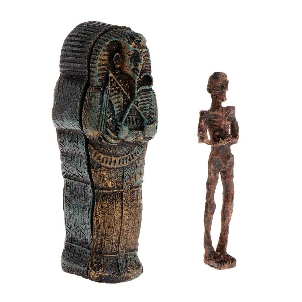 Décoration Aquarium et Terrarium modèle Sarcophage