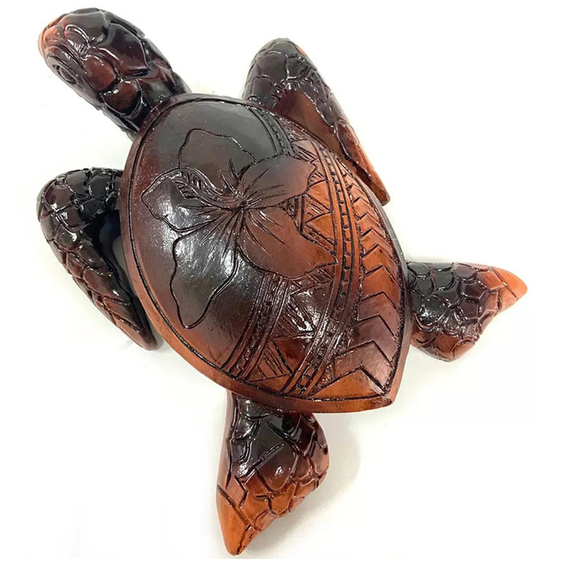 statuette-tortue-fleuri