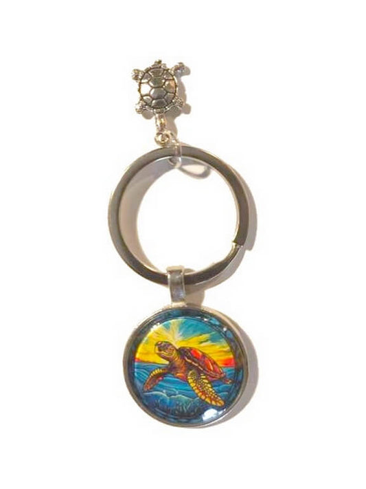 accessoire-en-porte-clef-tortue-metalmorphose