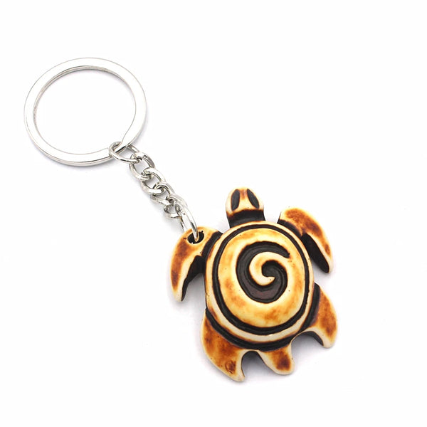 Porte-clés En Macramé TORTUE - ATELIER N' CAUX