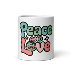 Mug Tortue <br> Paix et Amour