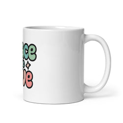 Mug Tortue <br> Paix et Amour