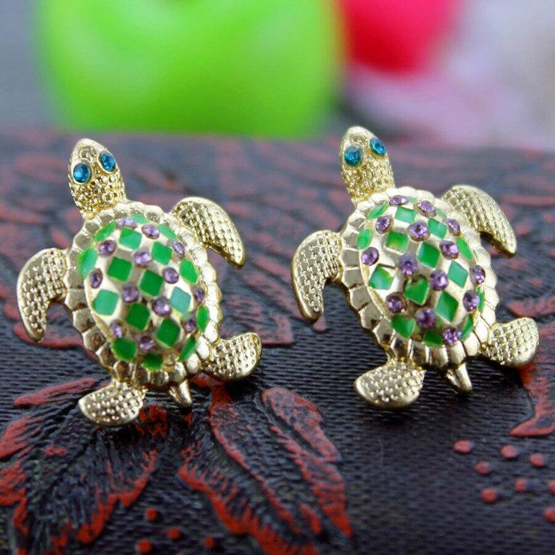 Bijou d'Oreilles Tortue modèle Bébé