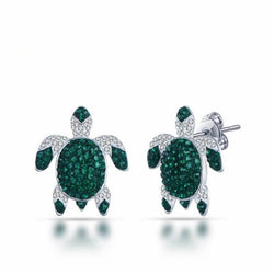 Boucles d'Oreilles Tortue modèle Association