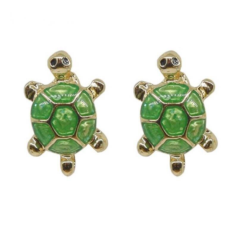 Boucles d'Oreilles Tortue modèle Cocasse