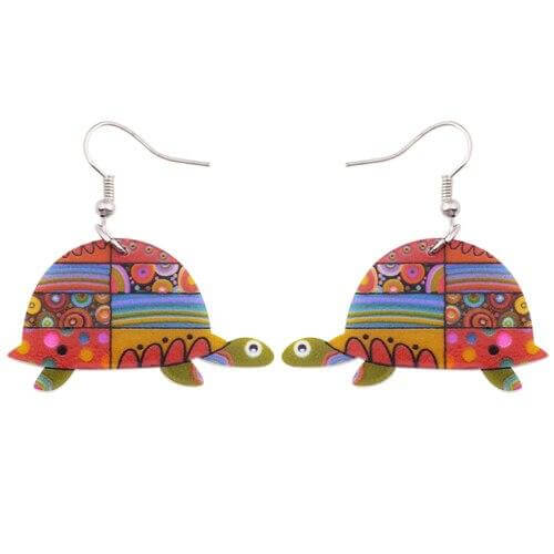 Bijou d'oreilles modèle Herman couleur Vert