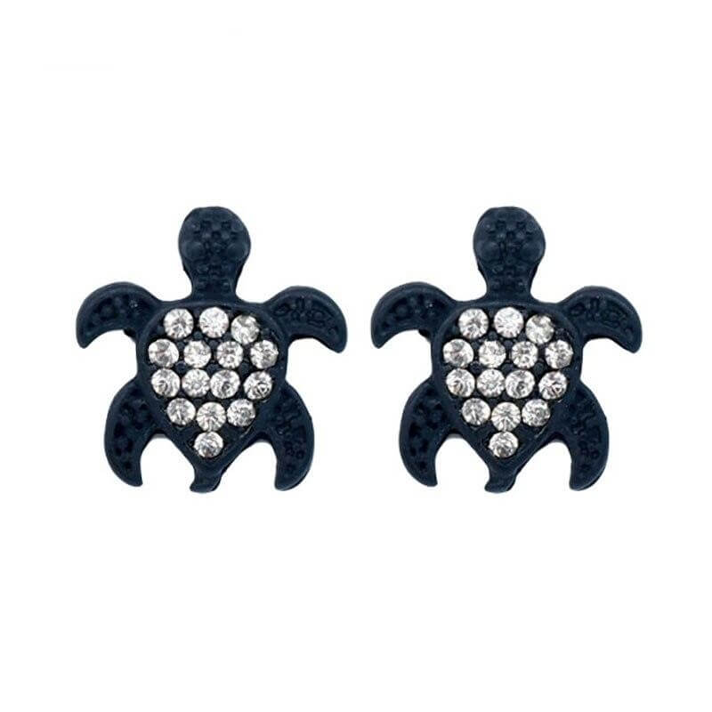 Boucles d'Oreilles Tortue modèle Imbriquée