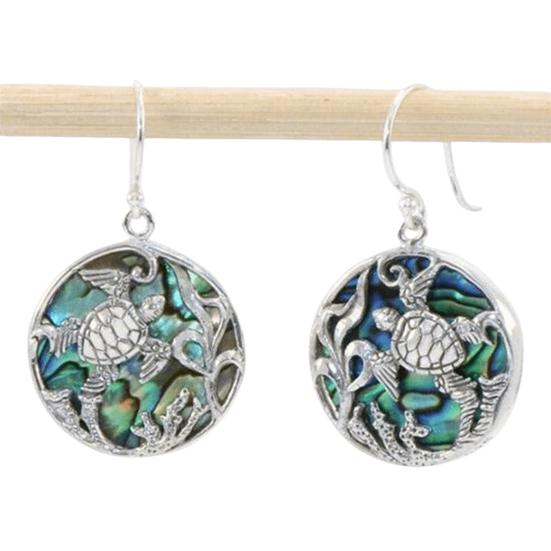 Boucles d'Oreilles Tortue modèle Protection