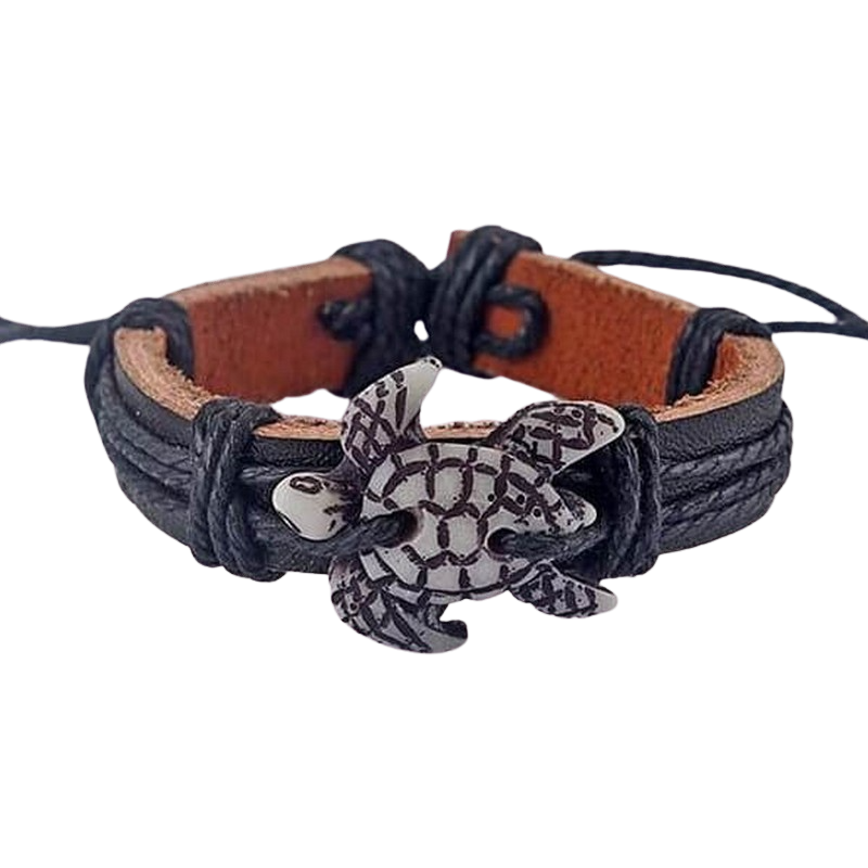 Modèle Bracelet Tortue Bonheur