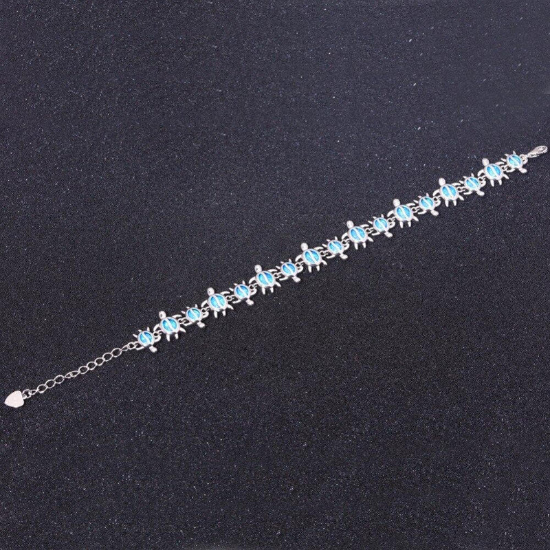 Bracelet Tortue modèle Feu Bleu visuel