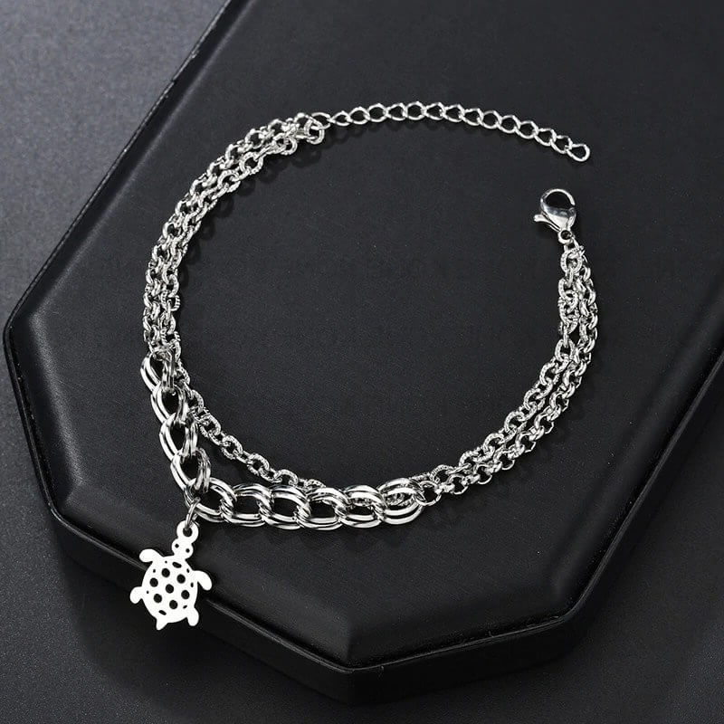 Bracelet Tortue Hollow affichage