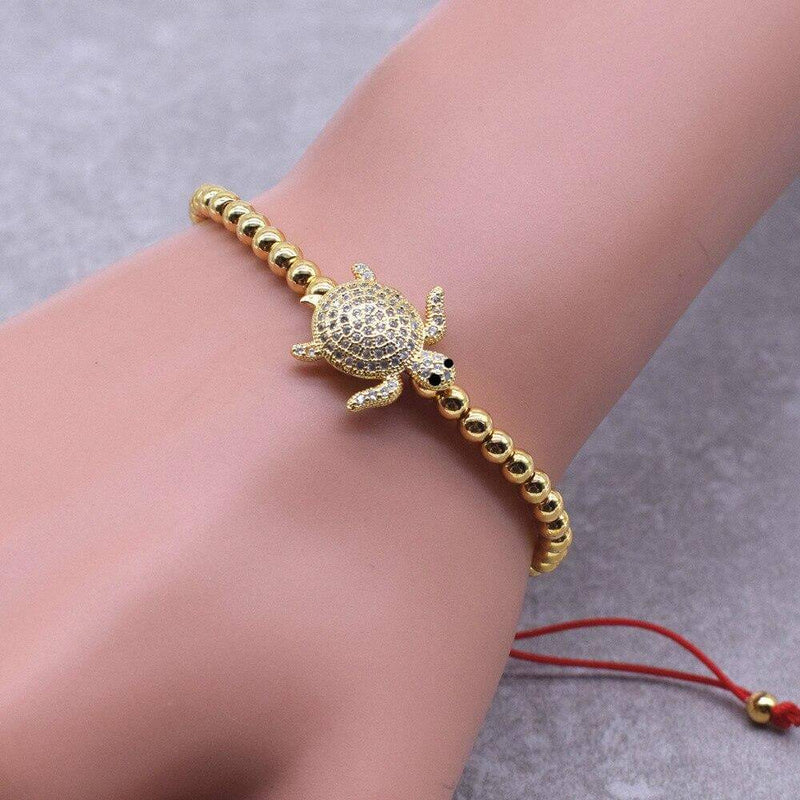 Bracelet Tortue Petite Perle