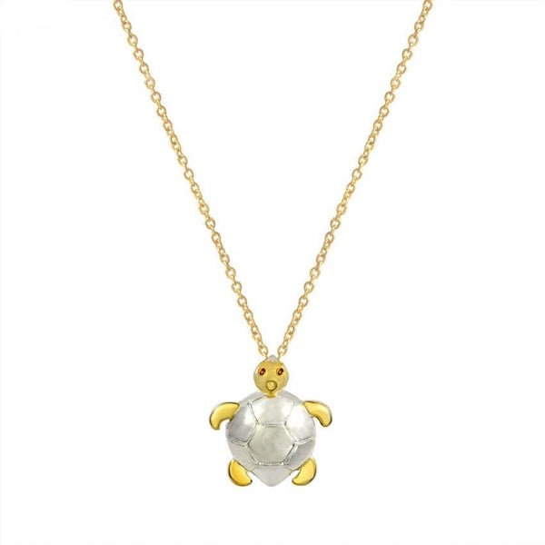 Collier Tortue modèle Adorable plaqué Or