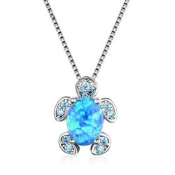 Collier cou Tortue Azur