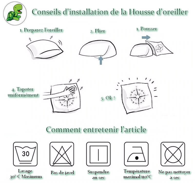 Conseils Housse d'oreiller Rock