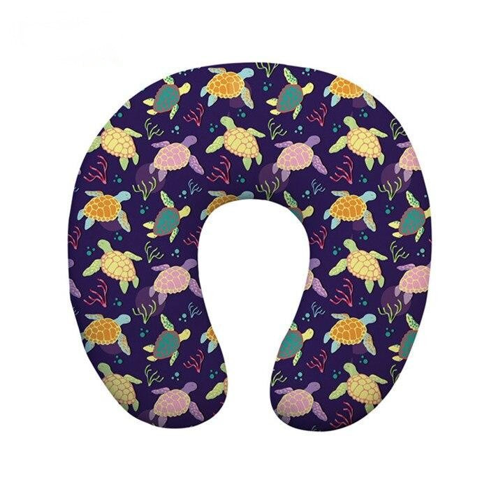 Coussin de Nuque Tortue Palette Couleurs