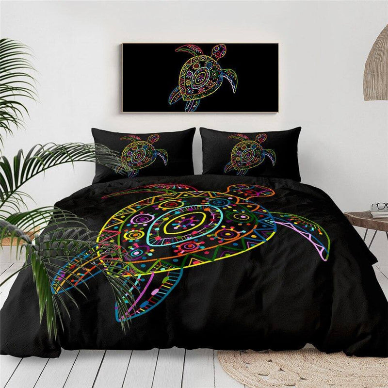 Housse de Couette Tortue chambre Carnaval