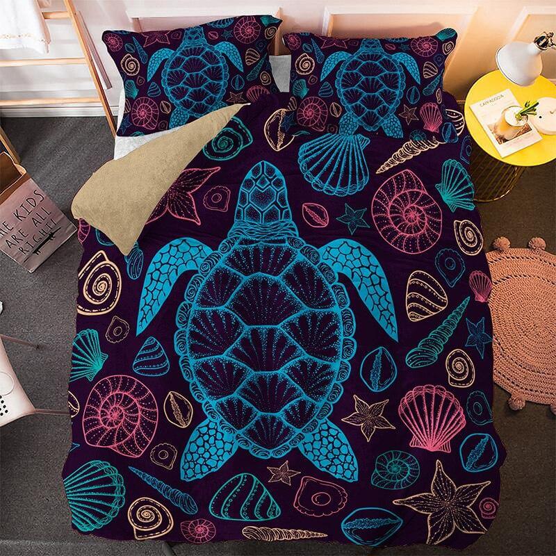 Housse de Couette Tortue chambre Détente