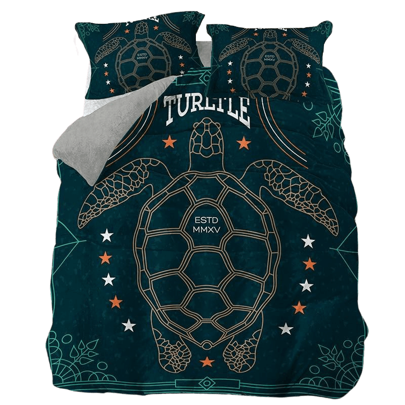 Housse de Duvet Tortue Protection