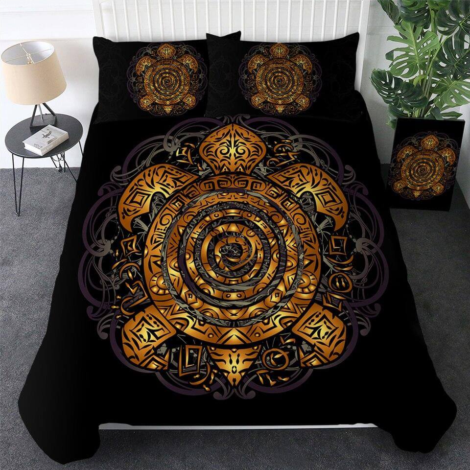 Housse de Couette Tortue chambre Spirale