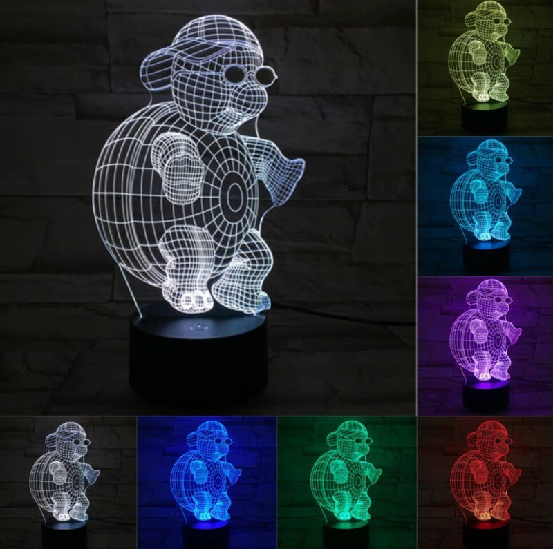 Luminaire 3D Tortue Détente