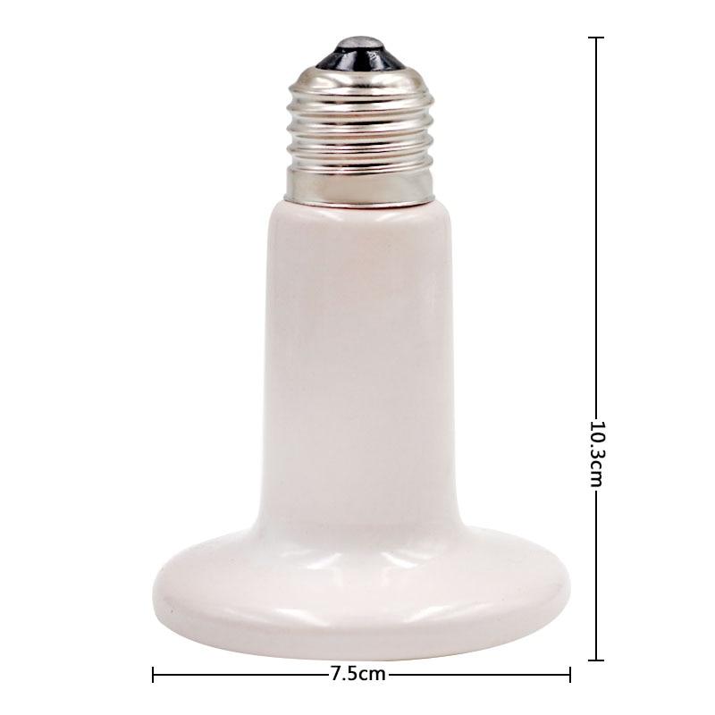 Mini-Ampoule Céramique chauffante 50w E27 - Fourmiculture