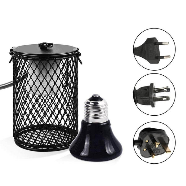 Support chauffant tortue terrarium