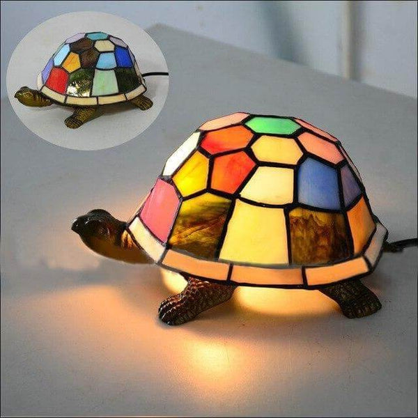 Lumière Tortue Verre Coloré