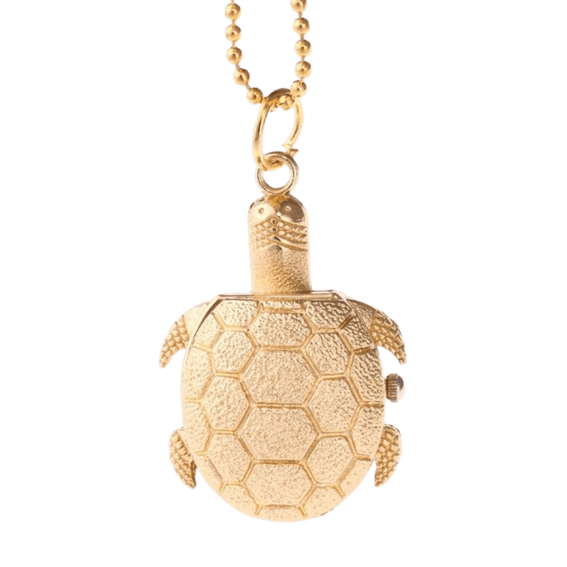 Montre Tortue de Poche modèle Or