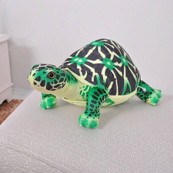 Doudou Tortue modèle Moderne Vert